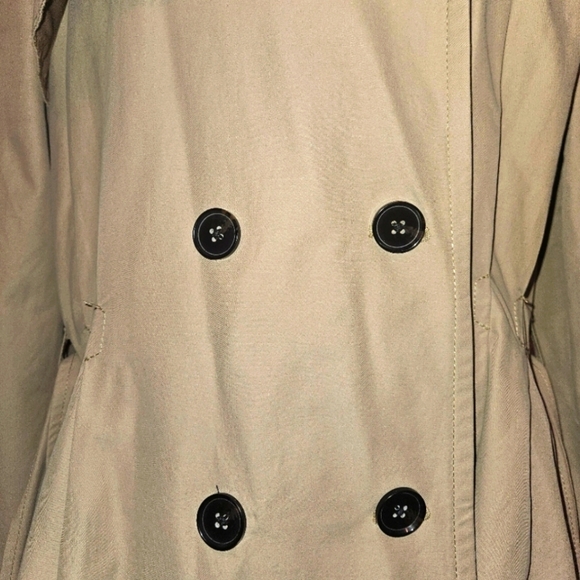 GAP Belted Khaki Button-Up Jacket - Large - Picture 3 of 5